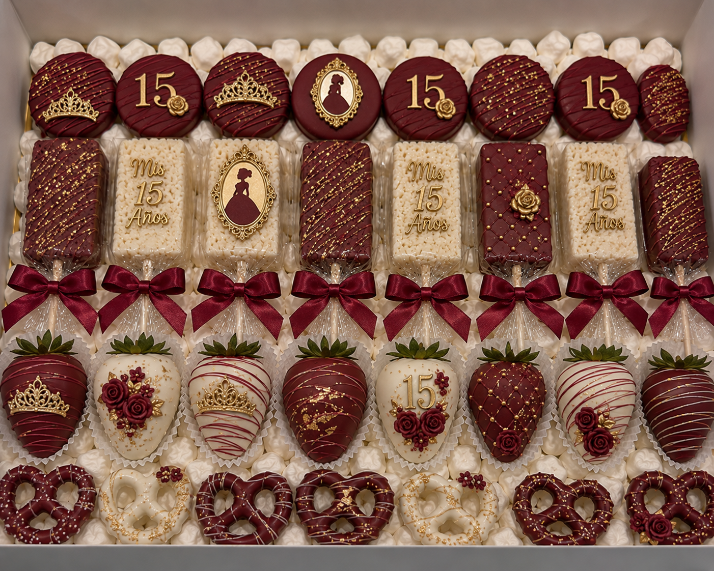 Sweet Elegance by Chapis custom dipped treat box