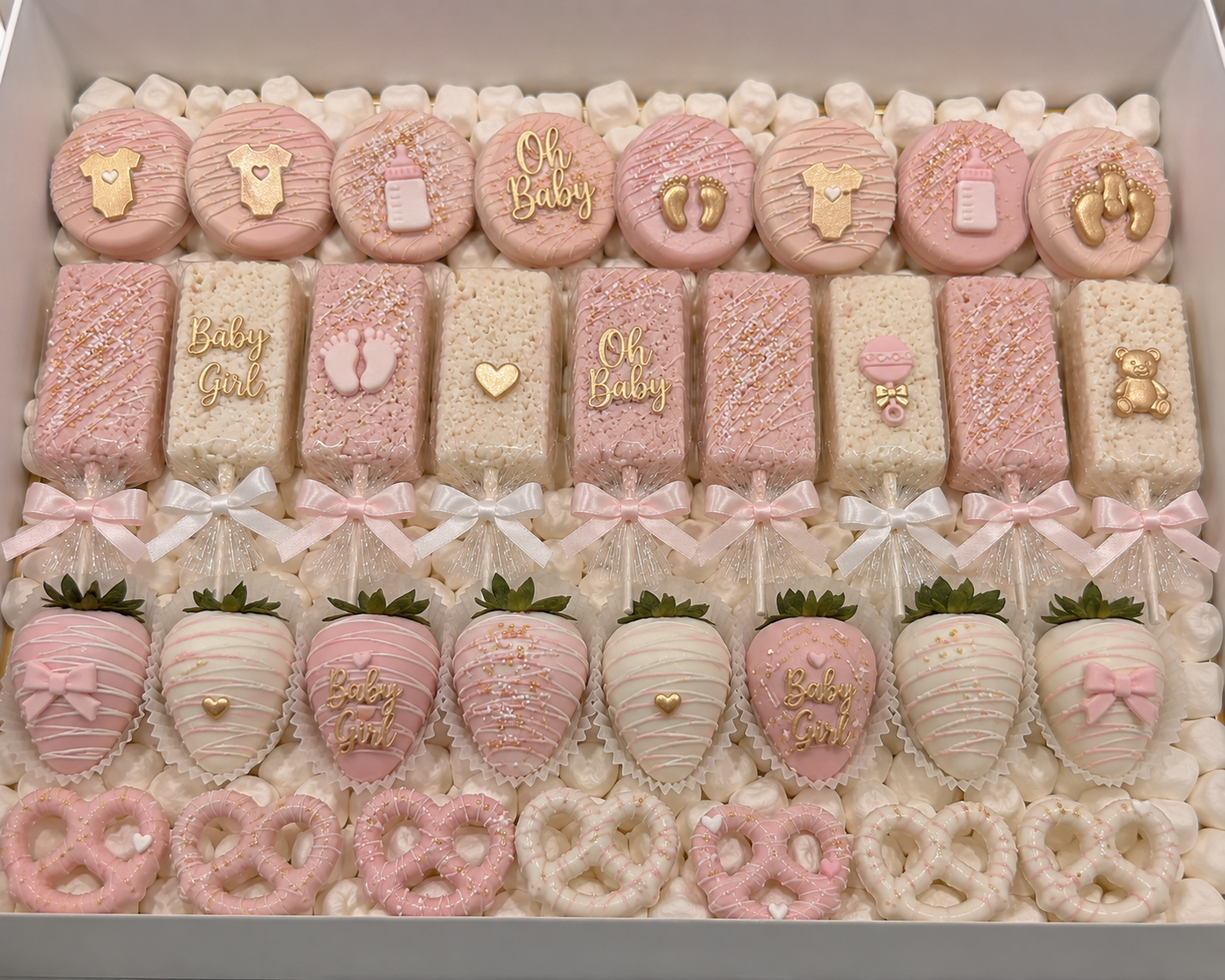 Sweet Elegance by Chapis custom dipped treat box